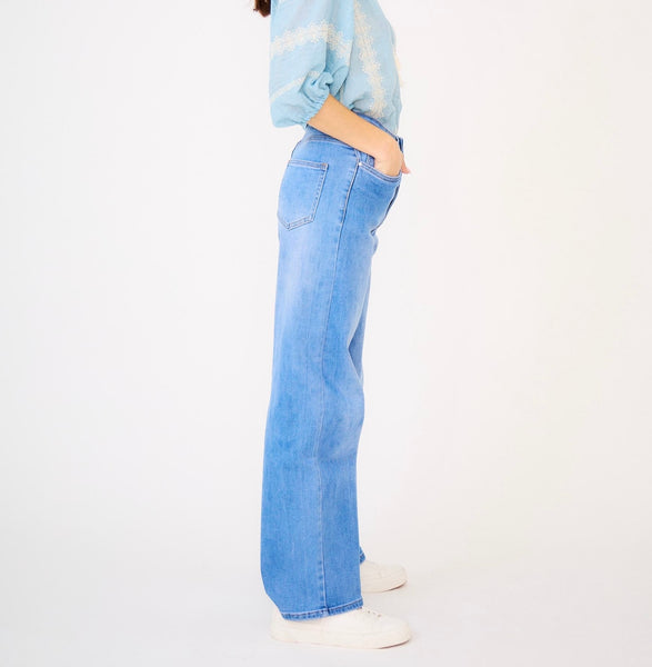 Wideleg Jeans Blue